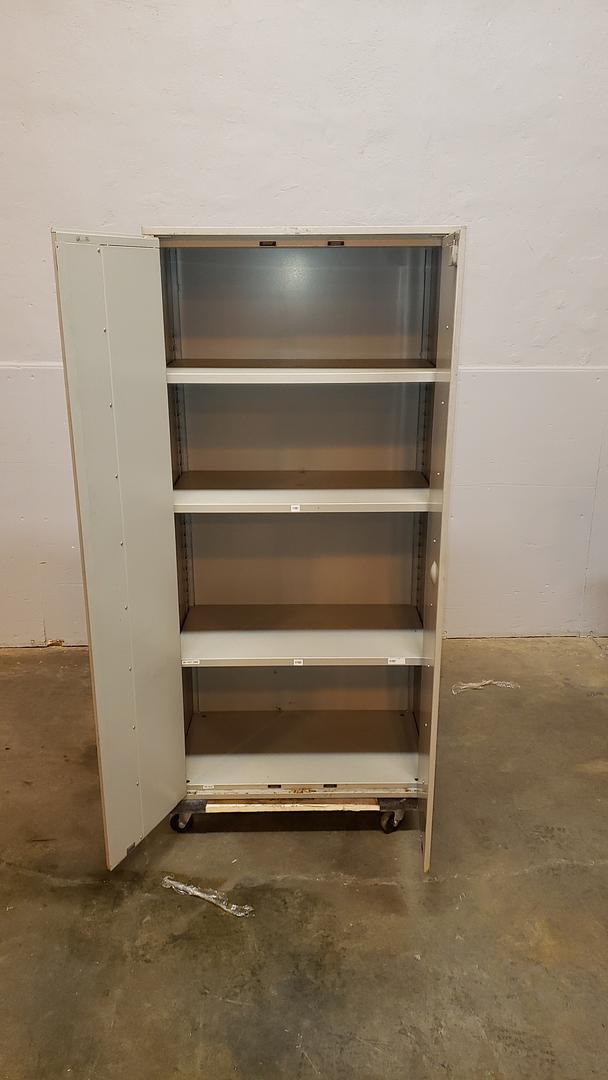 Metal Storage Cabinet 30x18x62(S6LLST10117)