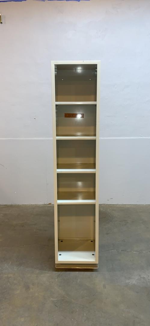 Metal Storage Cabinet Tall Narrow 18"x84" w/ Shelves(S6LLST8692)