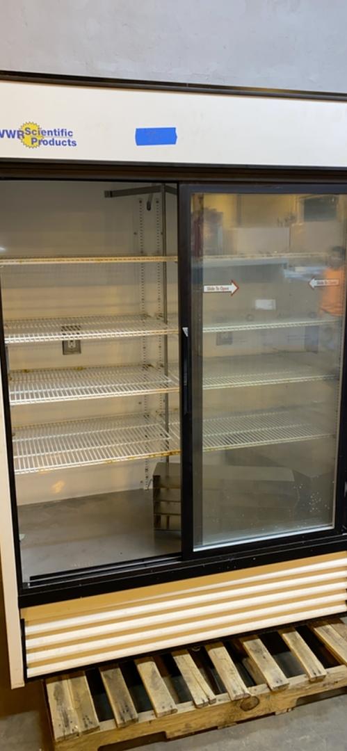 VWR Double Door Lab Refrigerator GDM-47 Tested & Working(S6LLST5798)