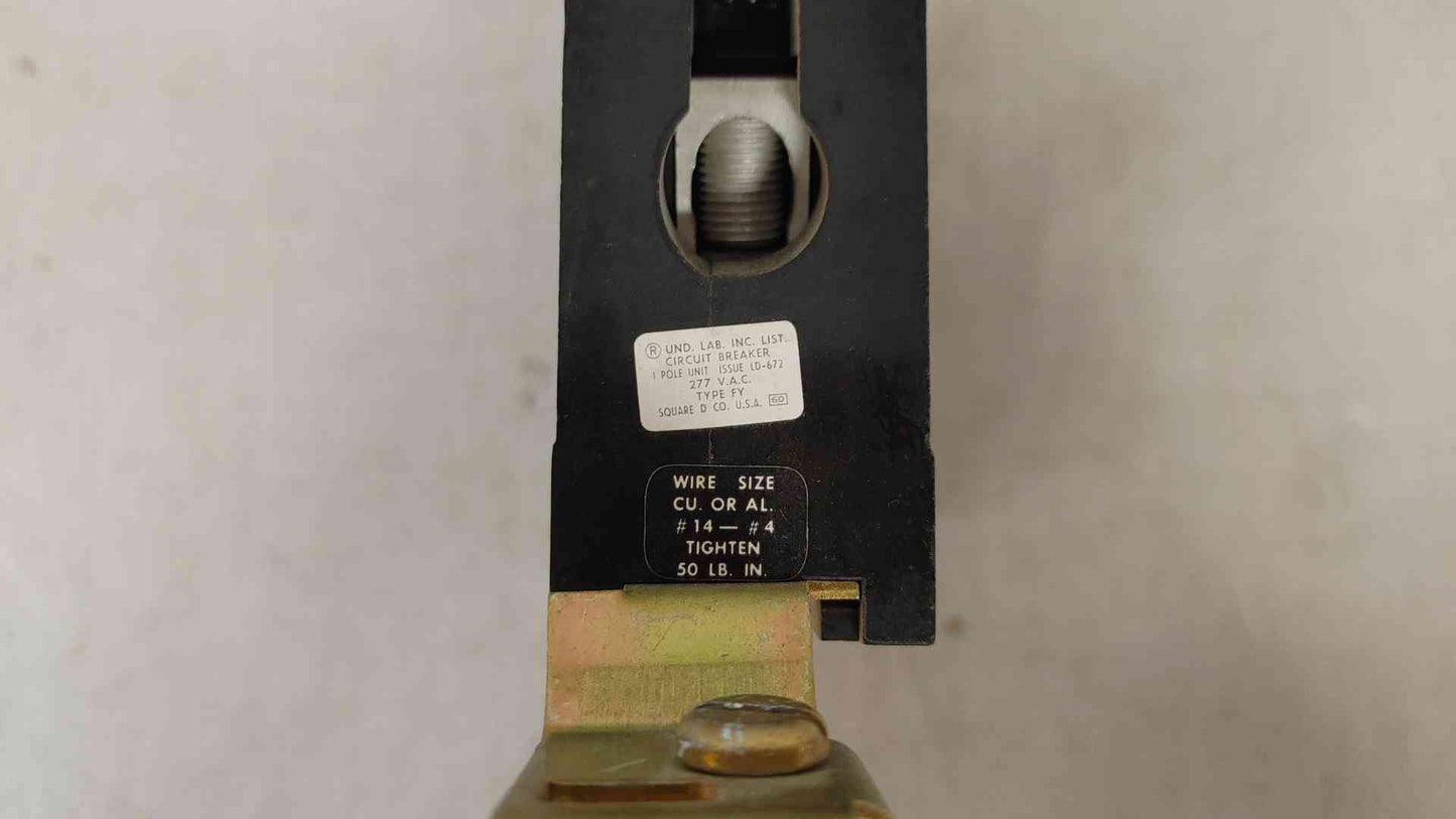 *Pickup Only* Lot of 62 Square D 20A 1 Pole Circuit Breaker 277VAC LD-672(104839)