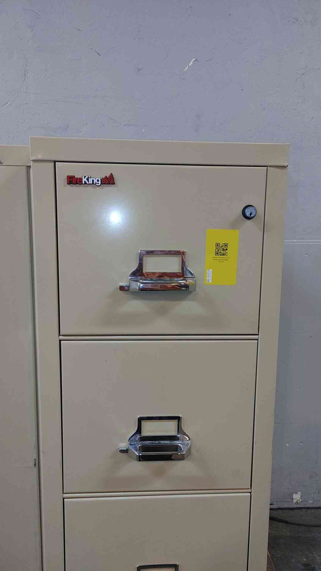 FireKing 4 Tier Filing Cabinet Fire Proof
