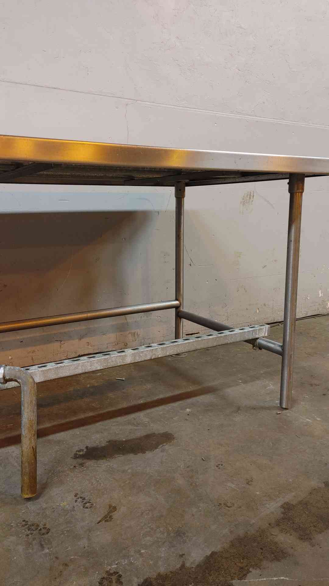 6' Stainless Steel Single Basin Sink & Countertop