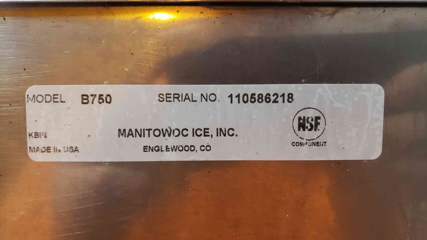 Manitowoc Stainless Steel Ice Maker B750 Ice Holder (SKU: 106861)