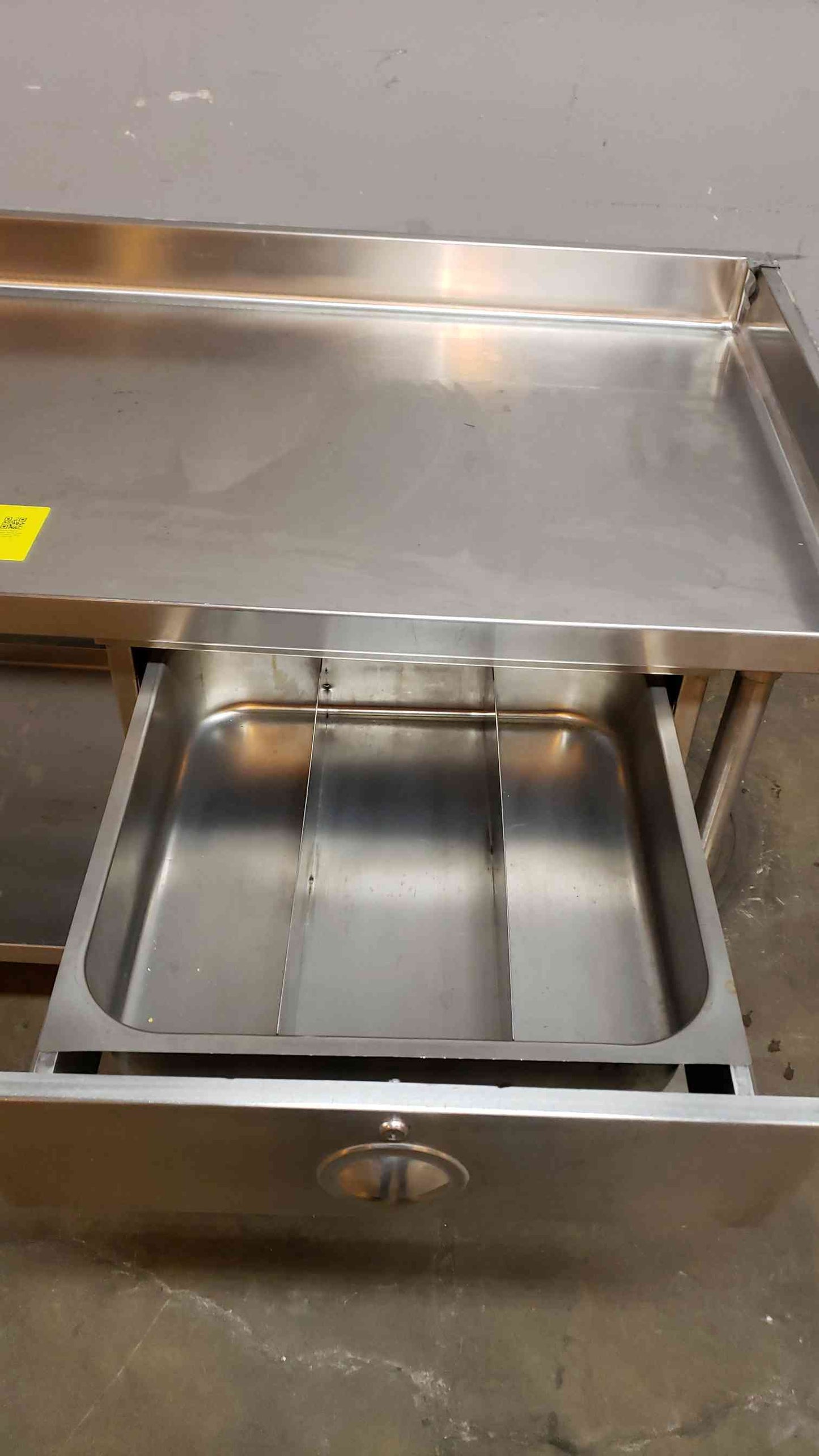 NSF 6' Stainless Steel Table W/ 3 Drawers Cafeteria Prep (SKU: 106874)