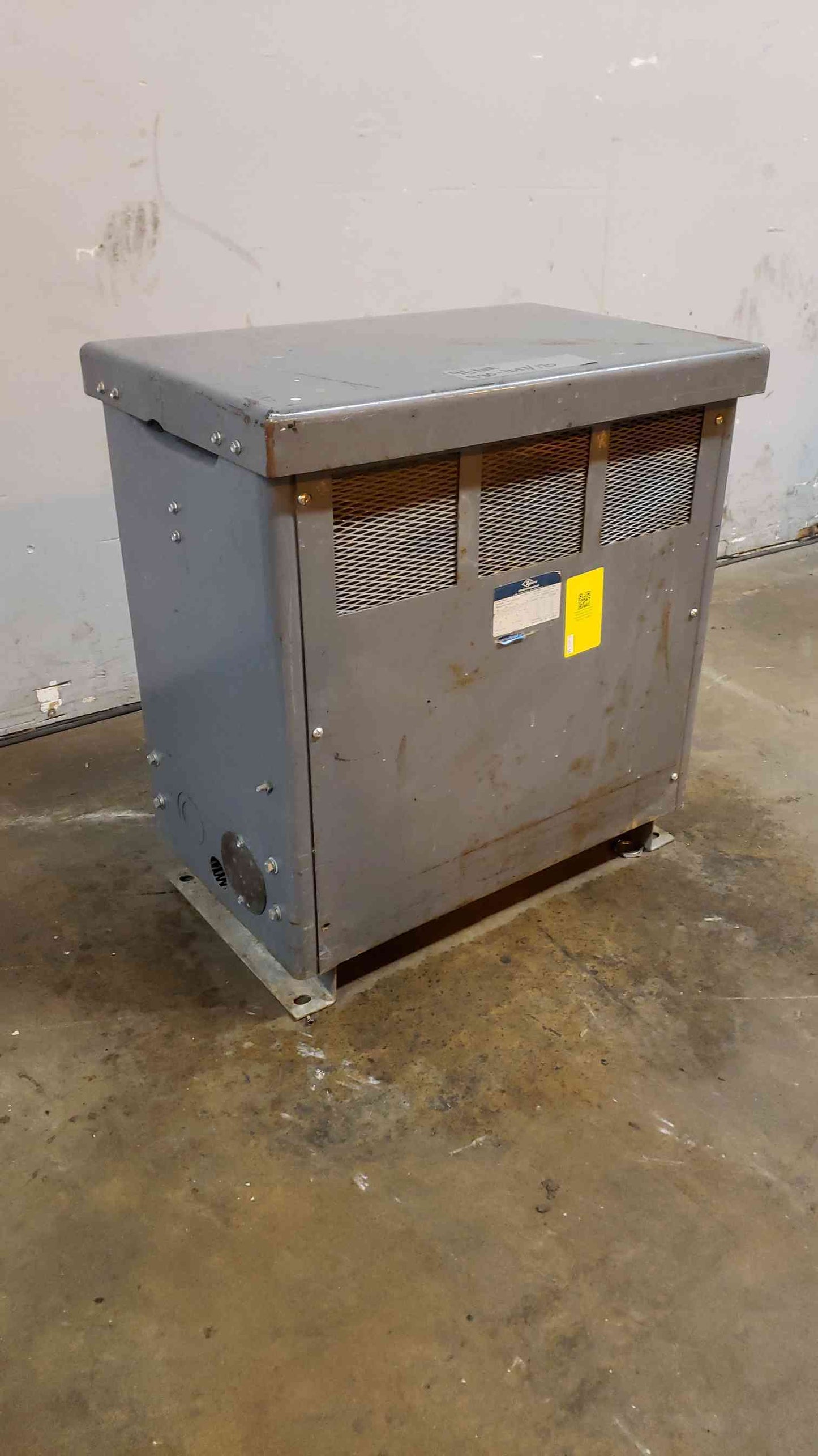 Zinsco 45KVA 480v x 208Y/120 3PH Dry Transformer 452-415-7H (SKU: 106907)