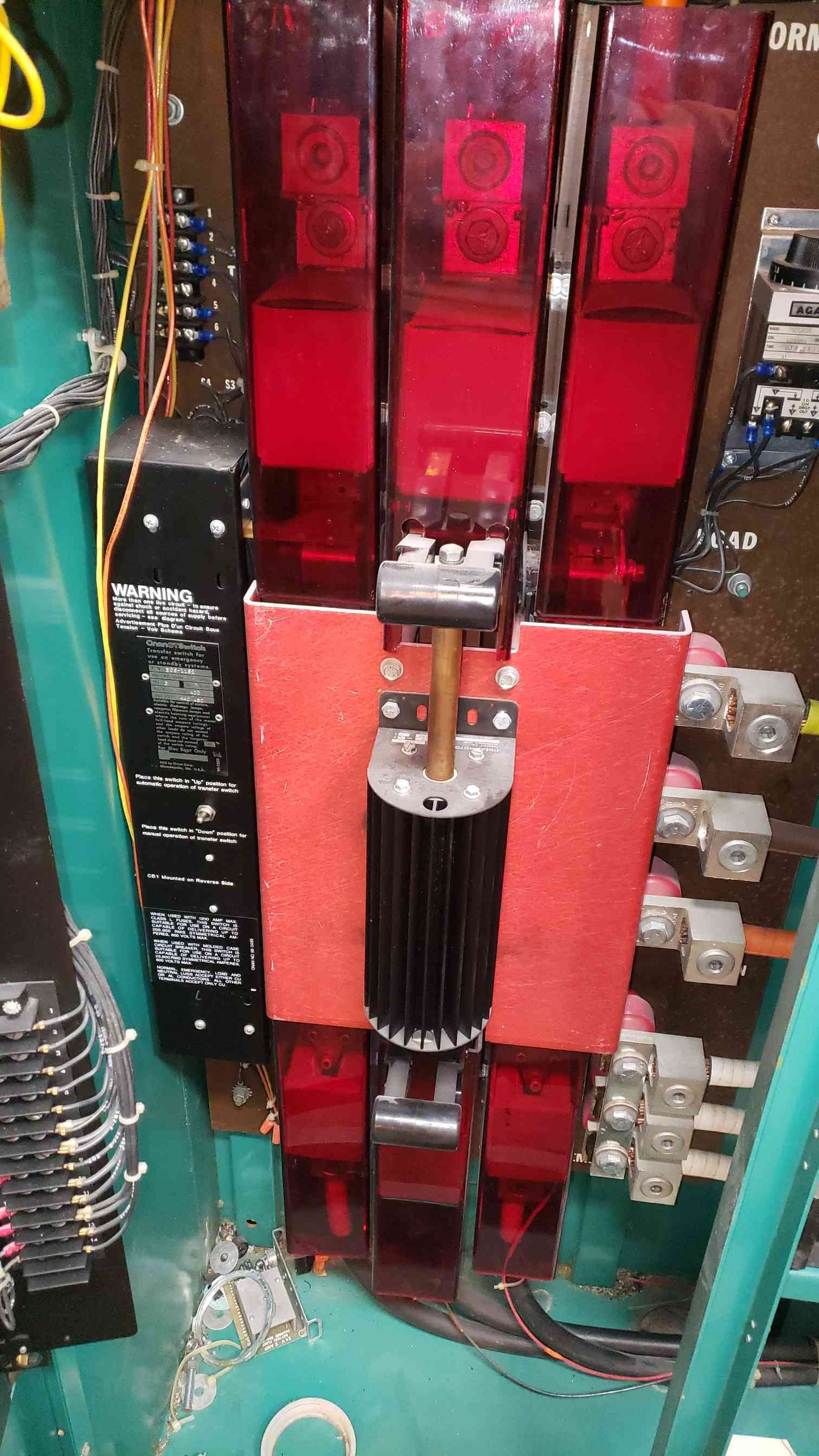 Onan ATS 400A OT 3PH 480V Automatic Transfer Switch