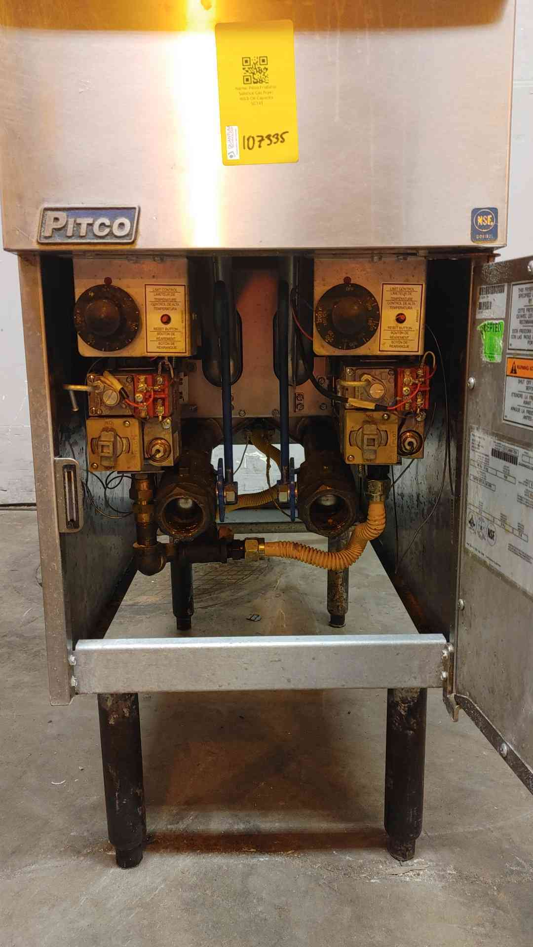 Pitco Frialator Solstice Gas Fryer 40Lb Oil Capacity SG14T