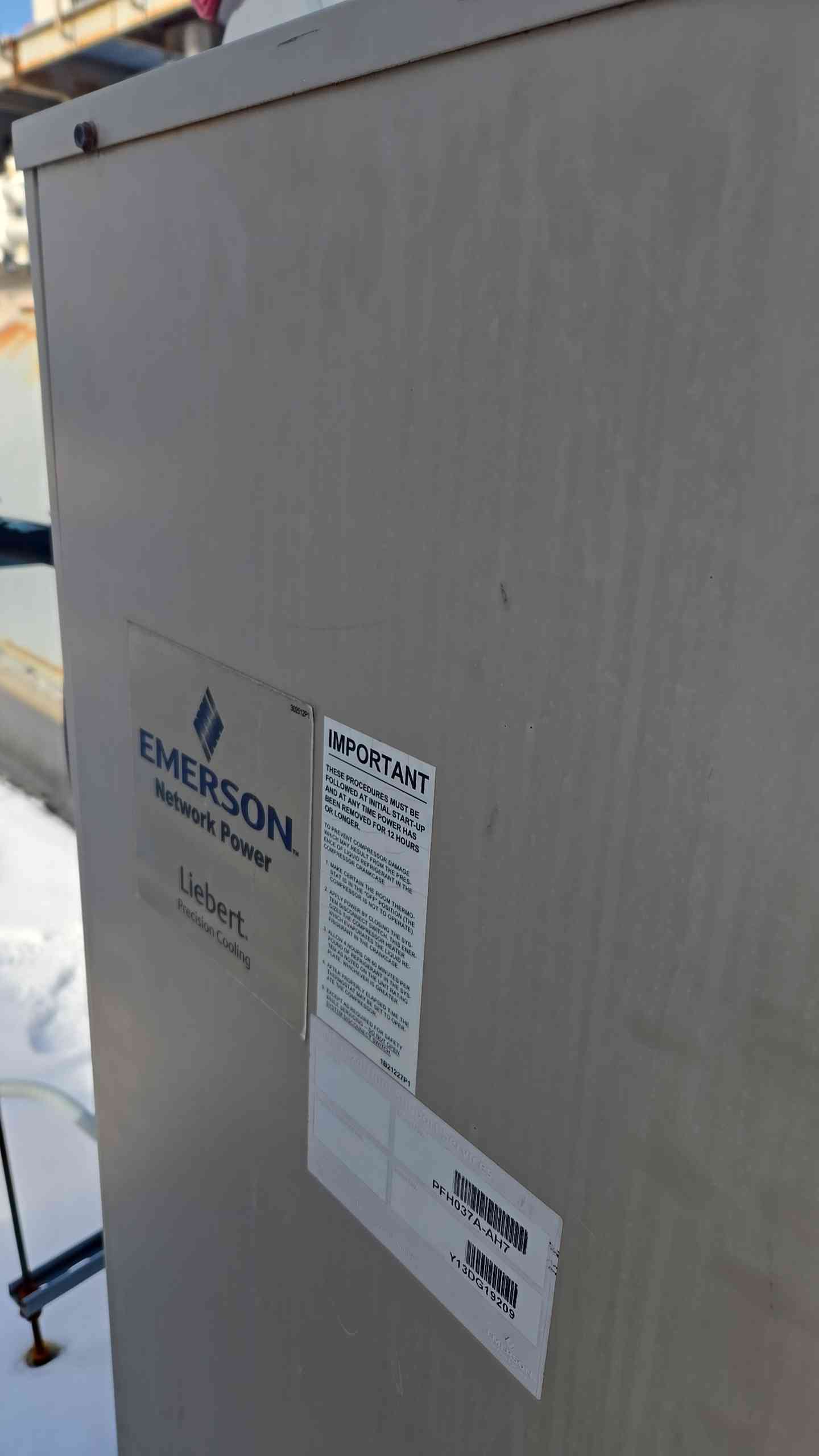 Liebert PFH037A Single Fan Outdoor Condenser '13 (107392)