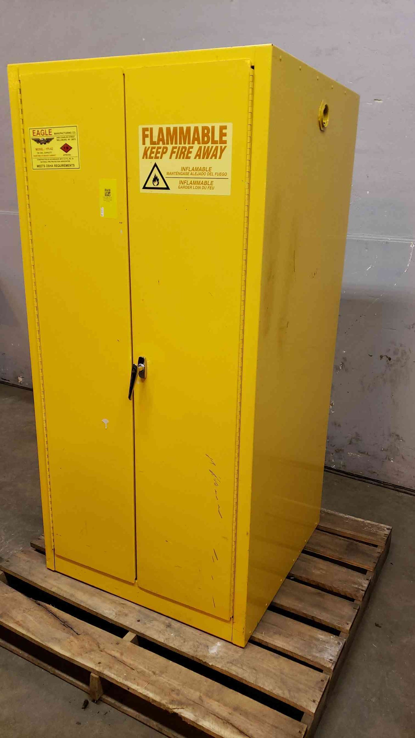 Eagle 120 GAL. Flammable Storage Cabinet YPI-62 (SKU: 107729)