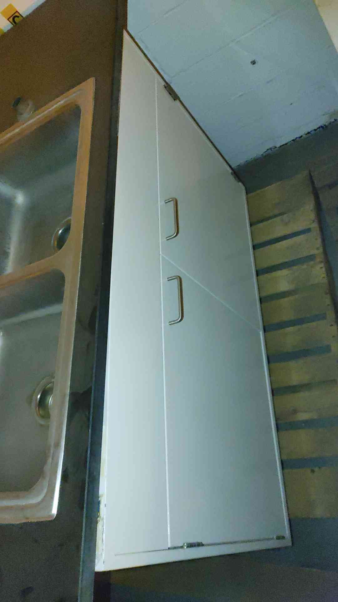 62x30x54"� Jameston Casework Cabinet w/ Sink Faucets Hose Eyewash 48"� cabinet