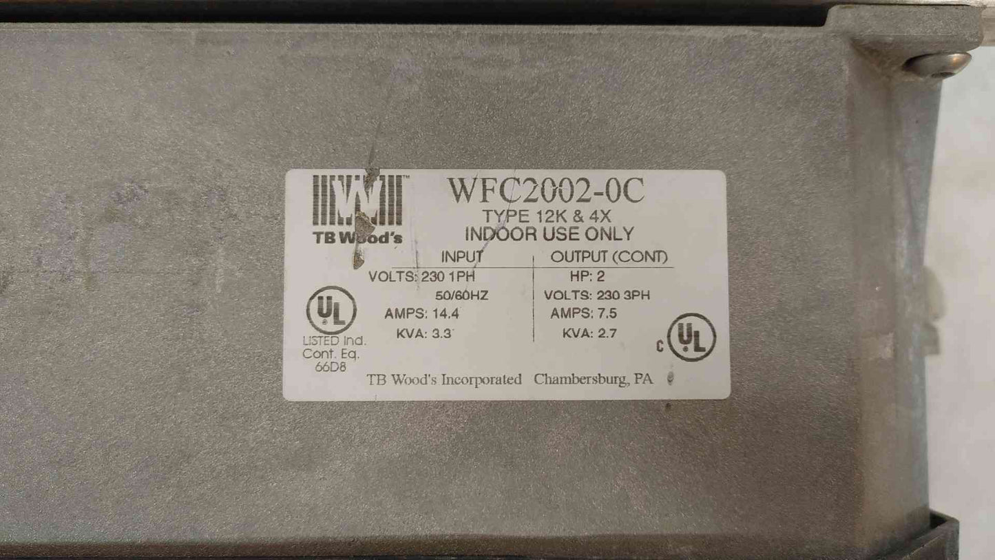 TB Wood's E-TRAC WFC HT AC Inverter 230V 14.4A 3.3KVA WFC2002-0C