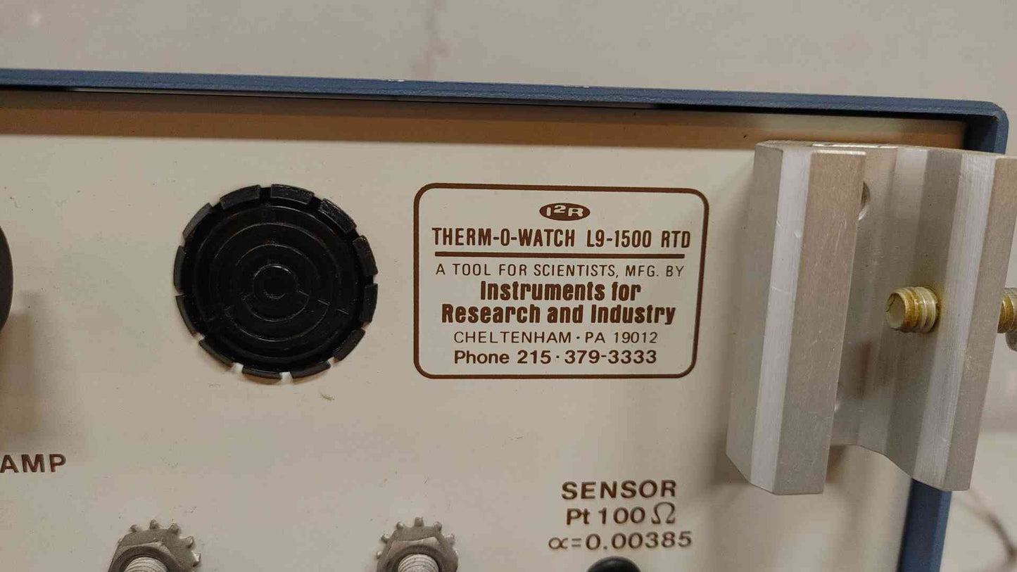 *Pickup Only* I2R Therm-O-Watch Model L9-1500 RTD Temperature Controller