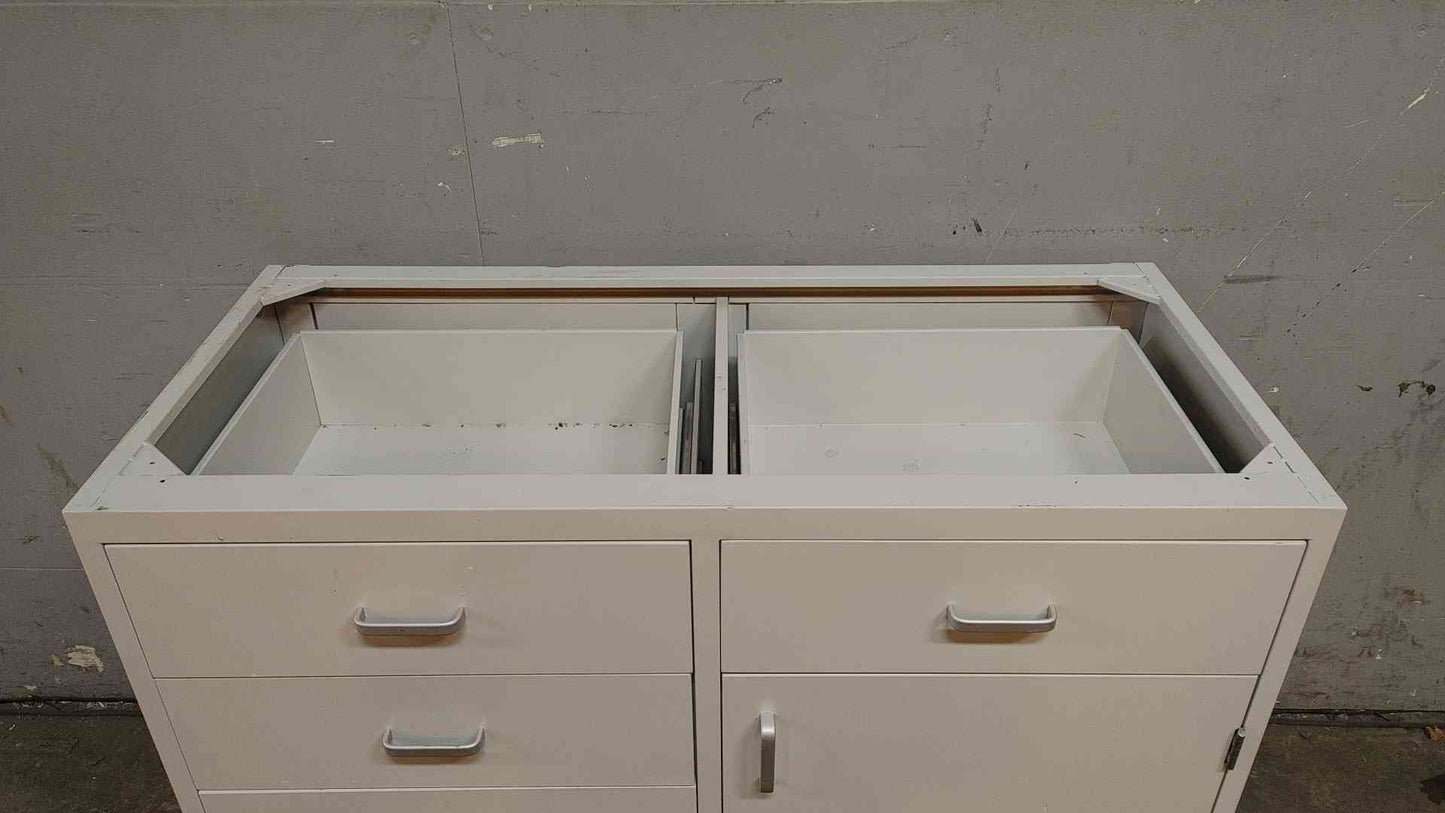 4' Duralab Mixed Casework White (108307)