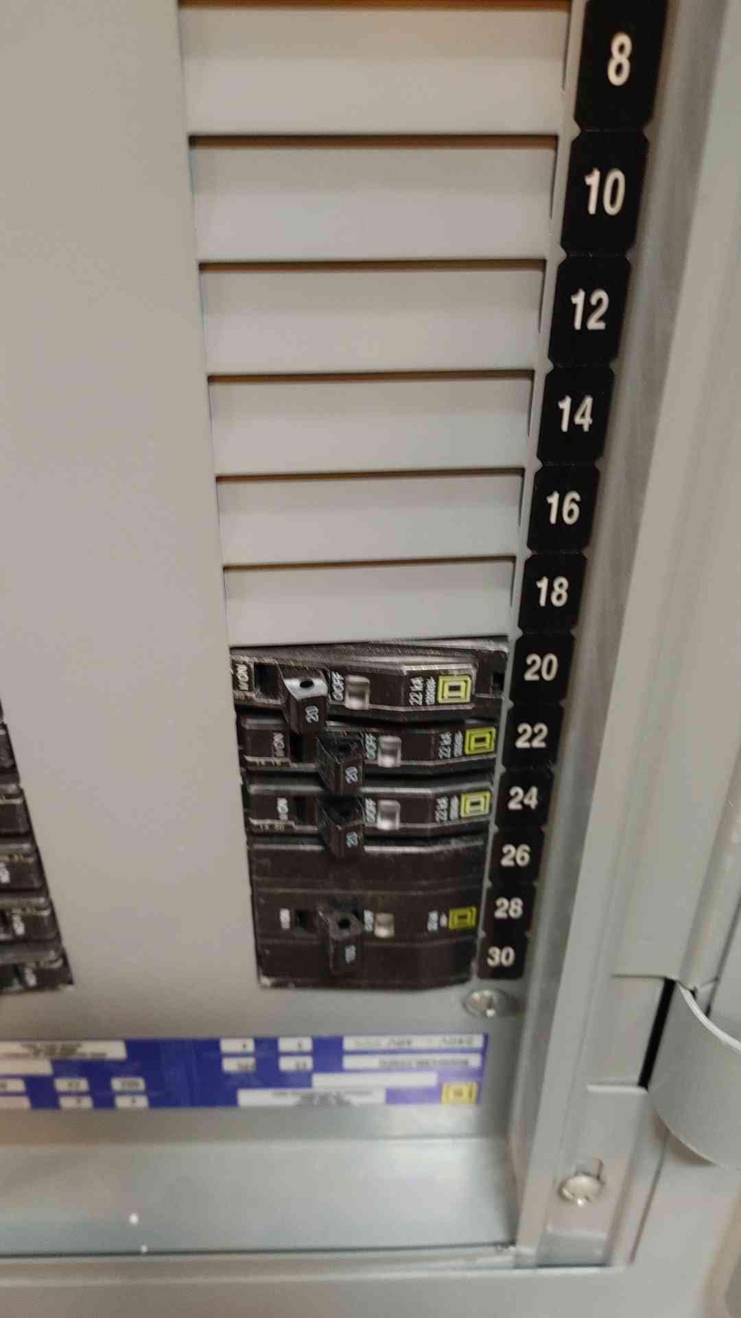 Square D NQODQB 240V E Series 225 Amp Breaker Panelboard (108776)