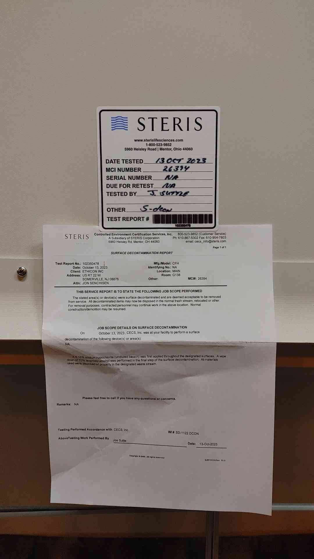 5' Triatek FlowSafe Stable Vortex II Chemical Fume Hood