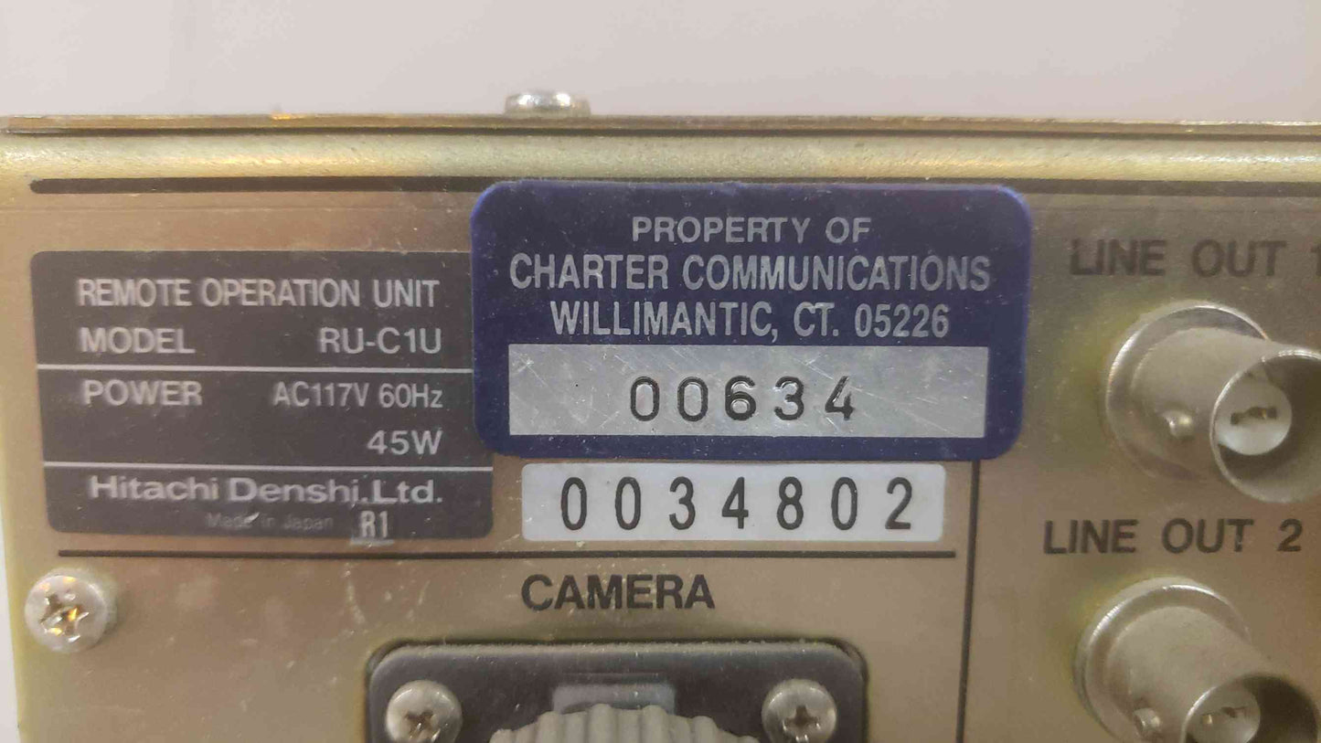 Hitachi Remote Operation Unit 45W 60Hz RU-C1U (SKU: 110002)