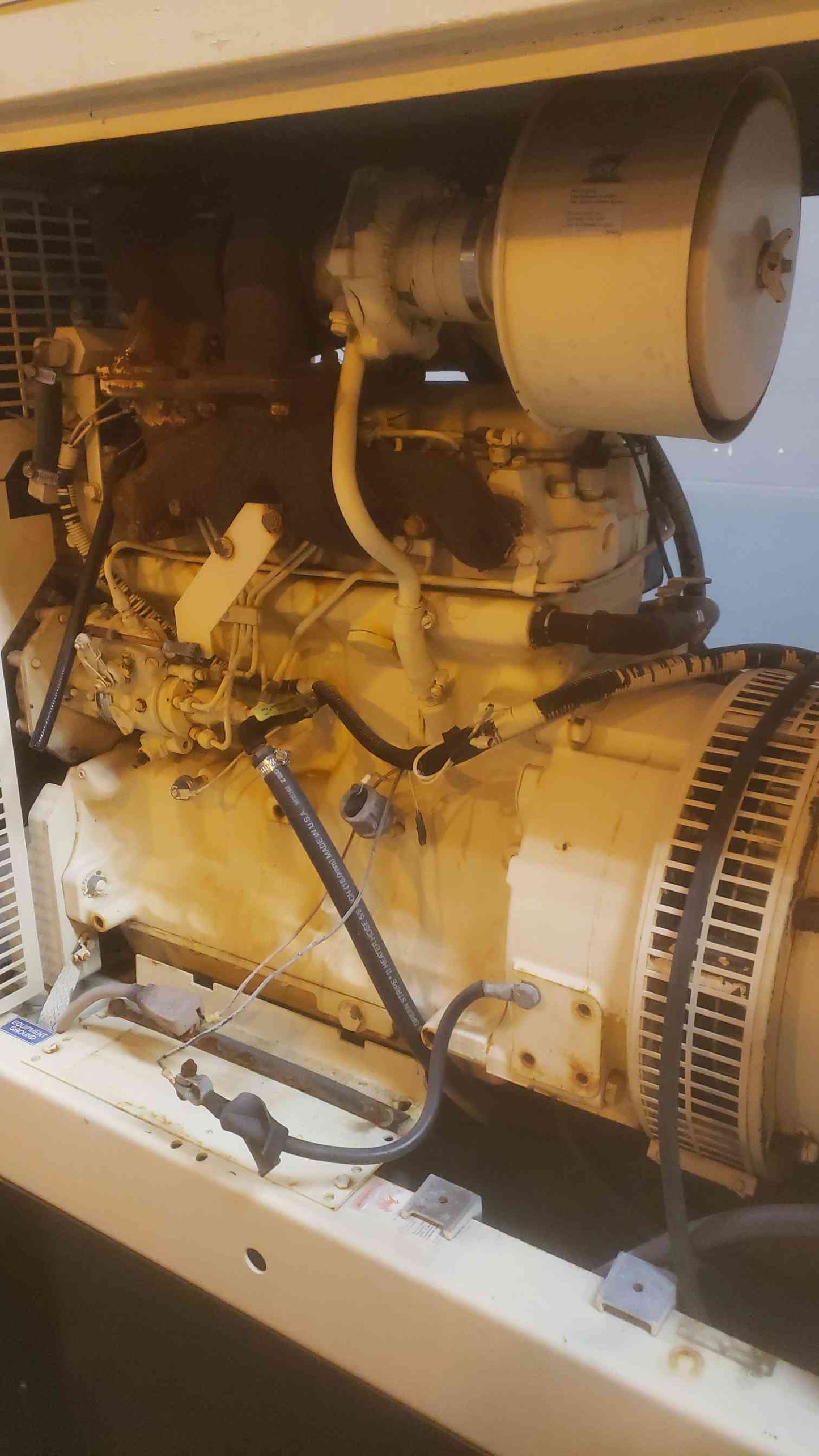 60KW KOHLER John Deere 4039 Diesel Generator 1737Hrs 60R0ZJ61(SKU: 110391)