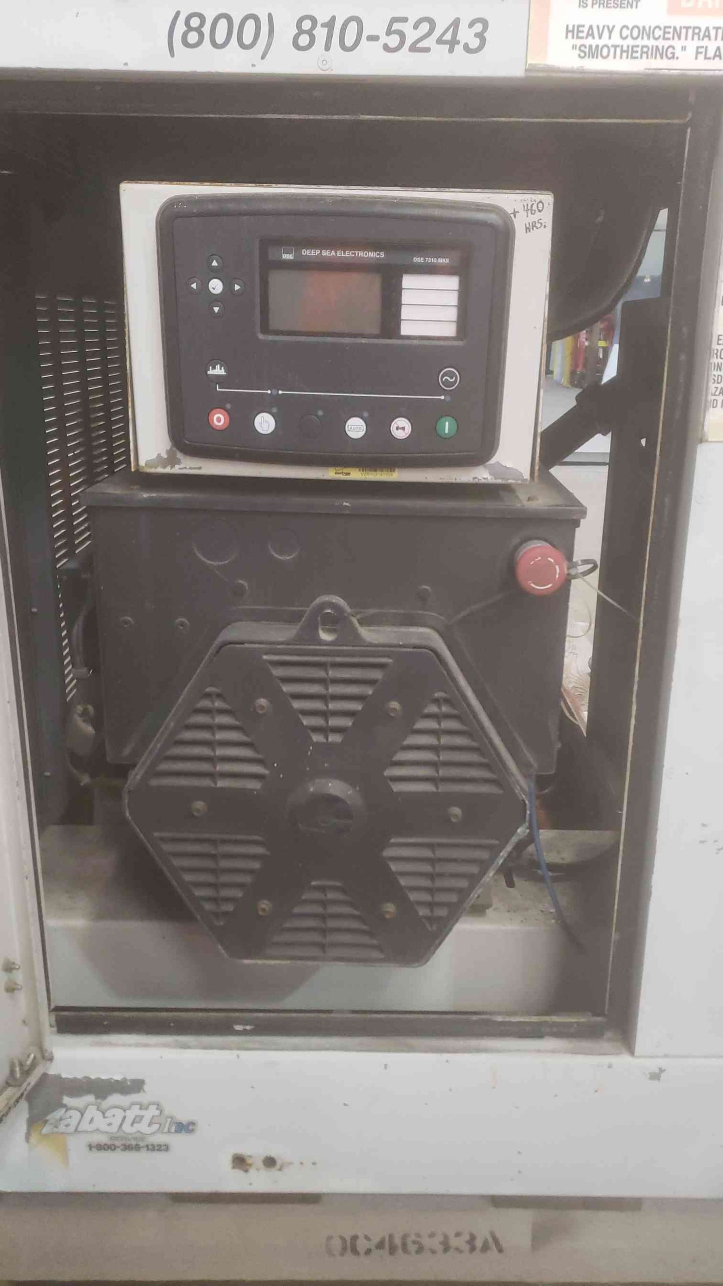 30KW Lynx Power Systems 120/240V 1PH 468Hrs Nat Gas LP Generator TESTED (SKU: 110288)