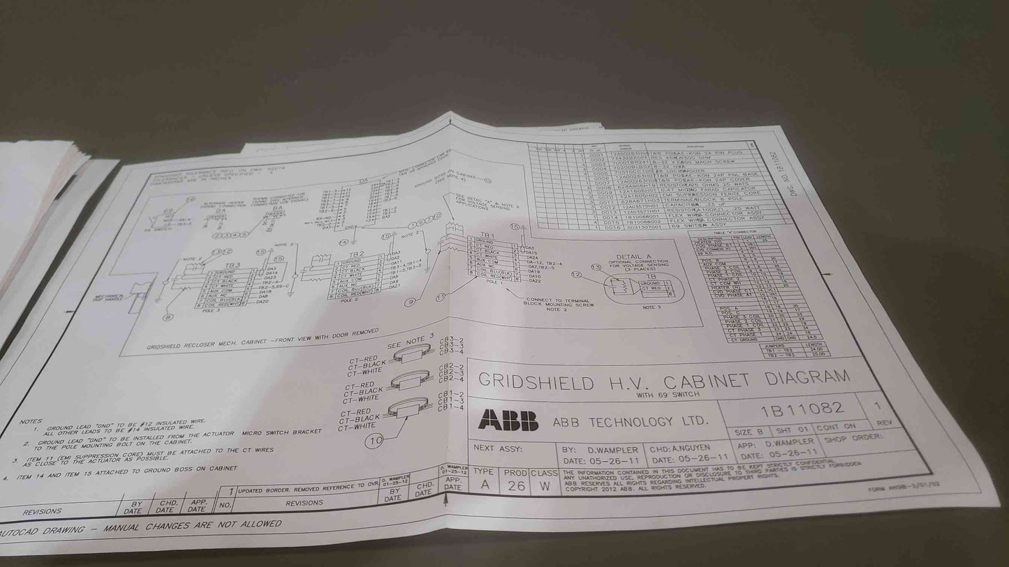 15kV ABB Dead-front Padmount Circuit Breaker( SKU: 110873)