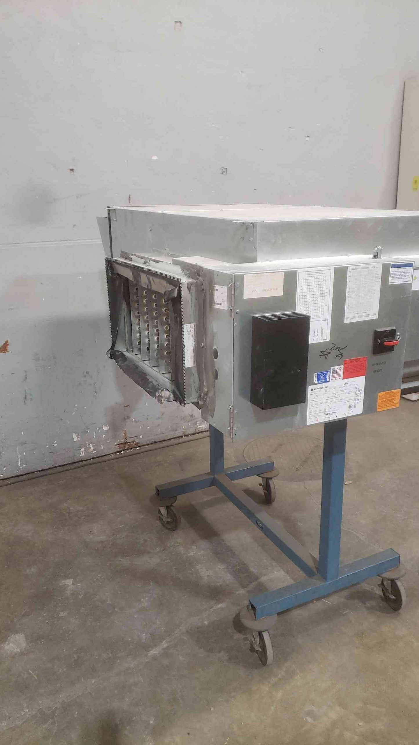 ENVIRO-TEC Model VFC-8 Vertical Fan Coil Unit