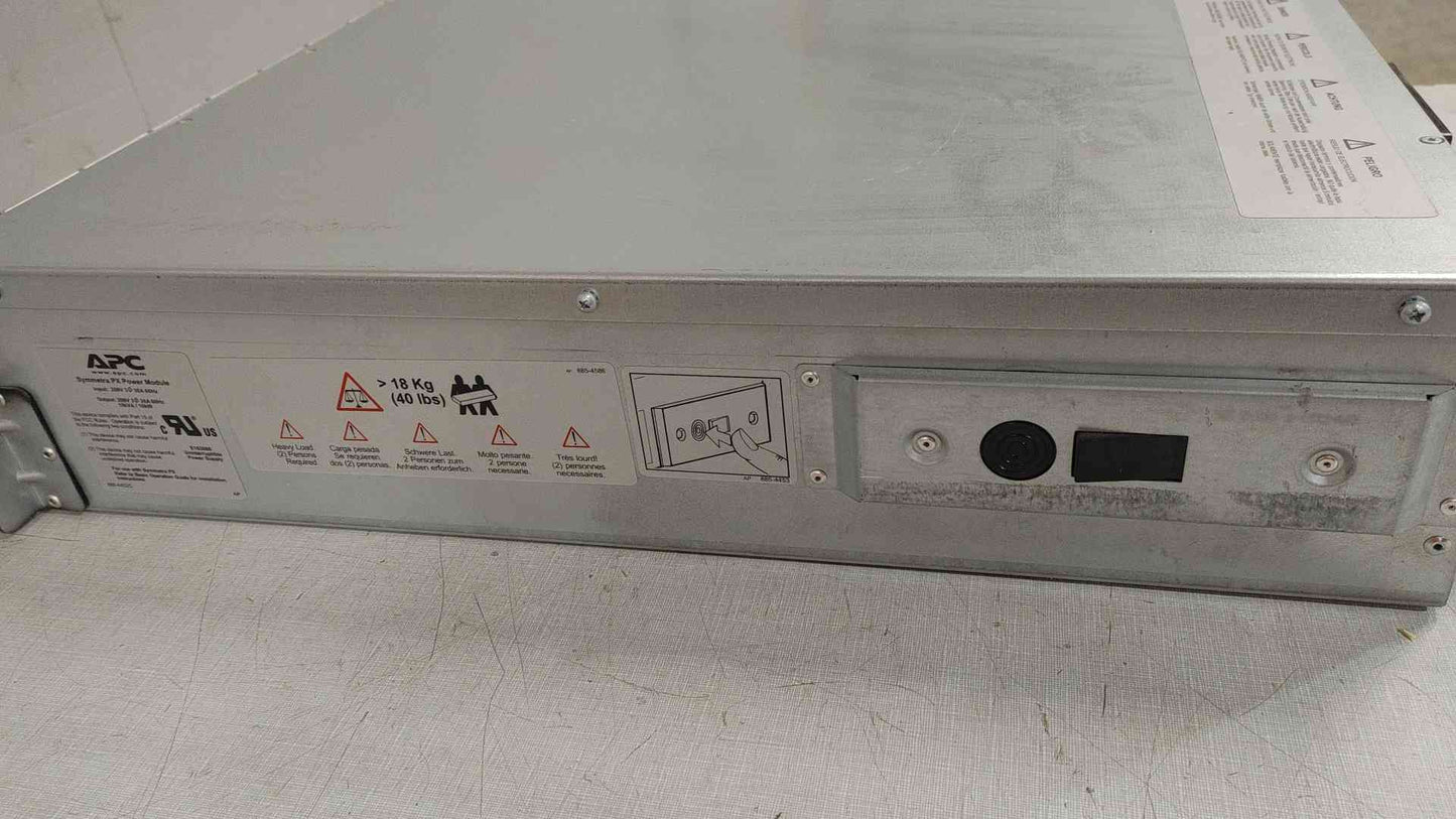 APC Symmetra PX 10kW Power Module SYPM10KFQ(SKU: 112083)