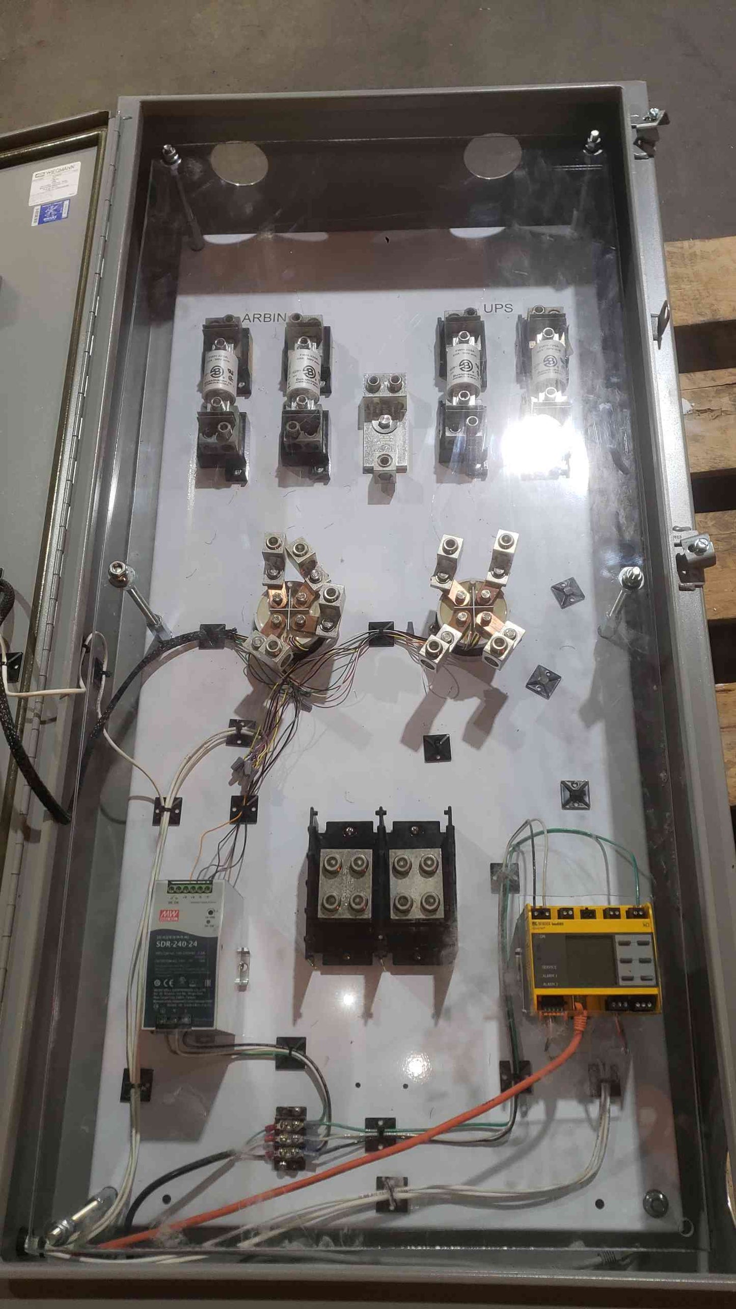 WIEGMANN Industrial Control Panel N12482408 Fused (SKU: 112573)
