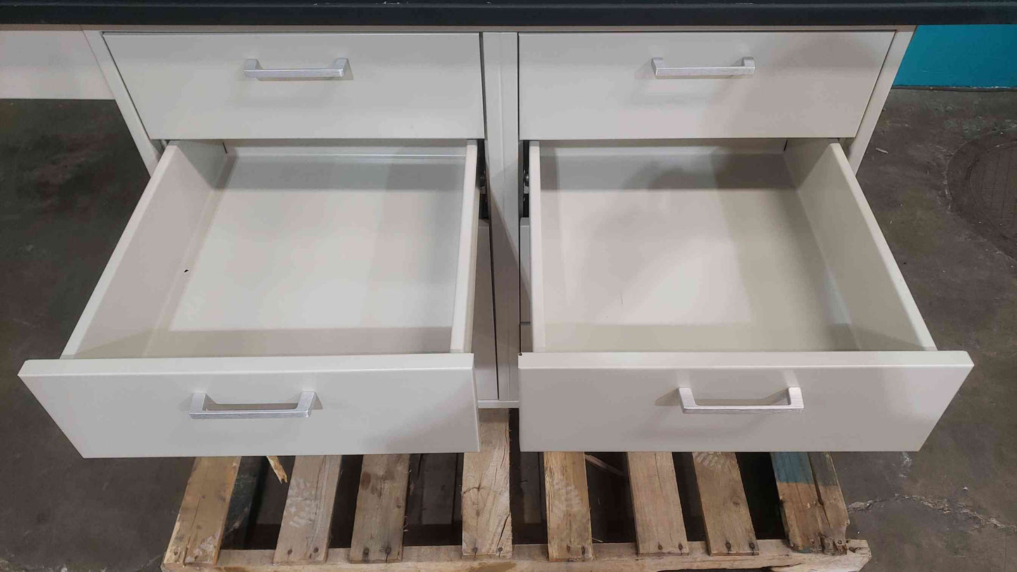 Hamilton 5' Drawers Only Casework W/ Black Epoxy Countertop (SKU: 113657)