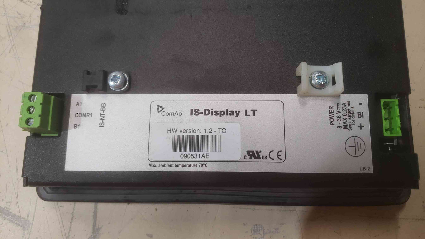 ComAp InteliSys NT IS-Display LT Gen-Set Generator Controller Module 090531AE