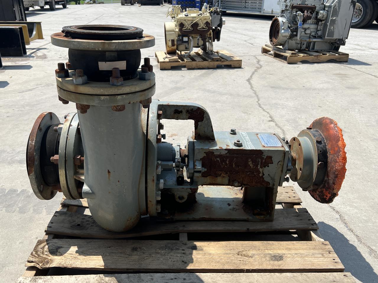 MCM Water Pump, 6x8x14, Year – 2010, Low Hours, Not tested
