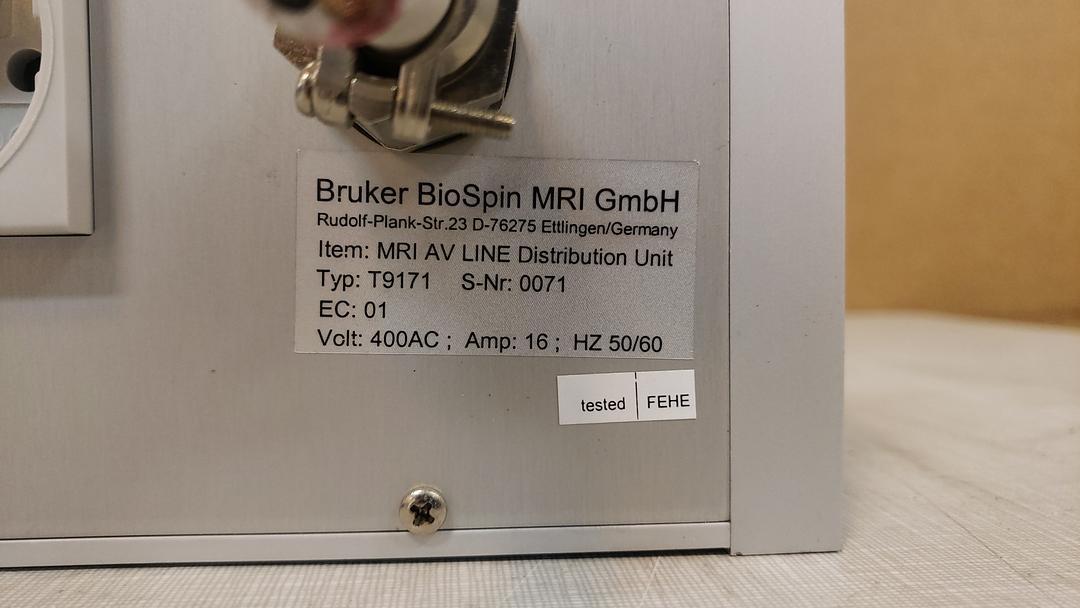 Bruker BipSpin MRI GmbH T9171 AV Line Distribution(S6LLST8215)