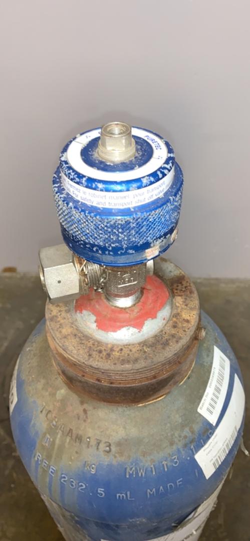 9"x57" Tall Ammonia Storage Tank Cylinder(S6LLST8757)
