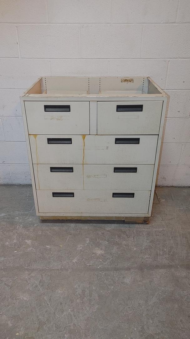 30" Recessed 5 Drawer Casework(S6LLST11876)