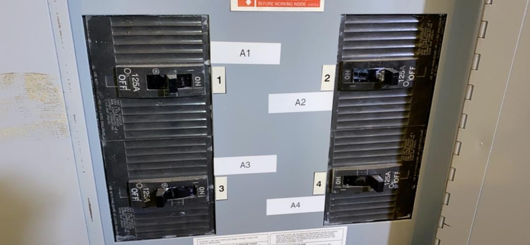 300A Breaker Panelboard 208/120v 4x 125A & Main(S6LLST4113)