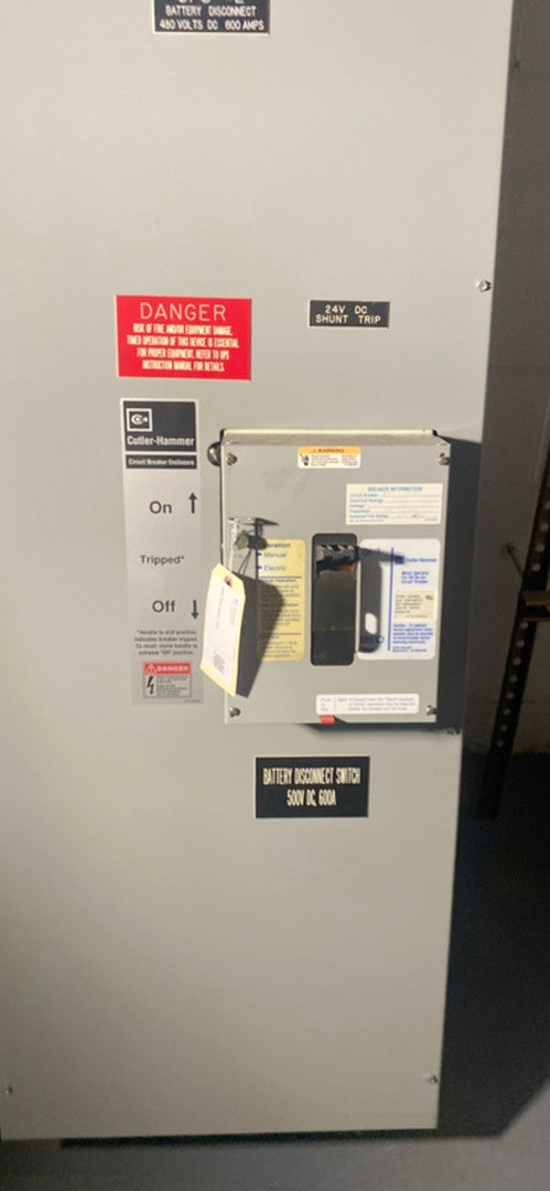 600a CutlerHammer Battery Disconnect (S6LLST3271)