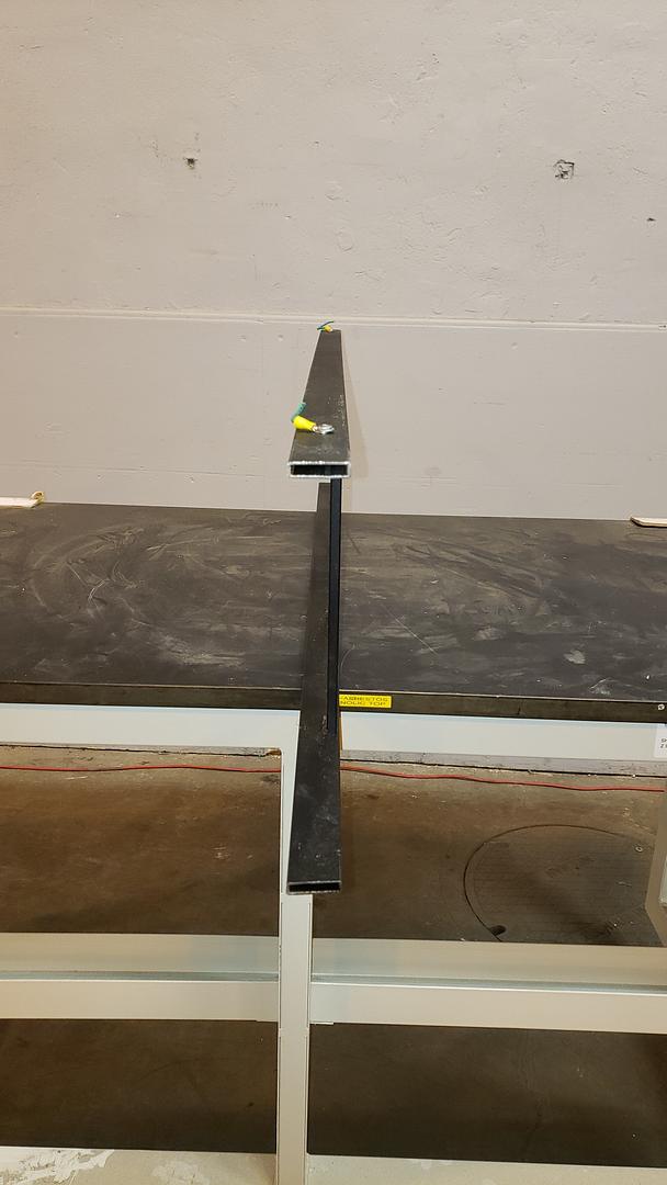 Lot of 4 4' Ladder Racking pieces(S6LLST11113)