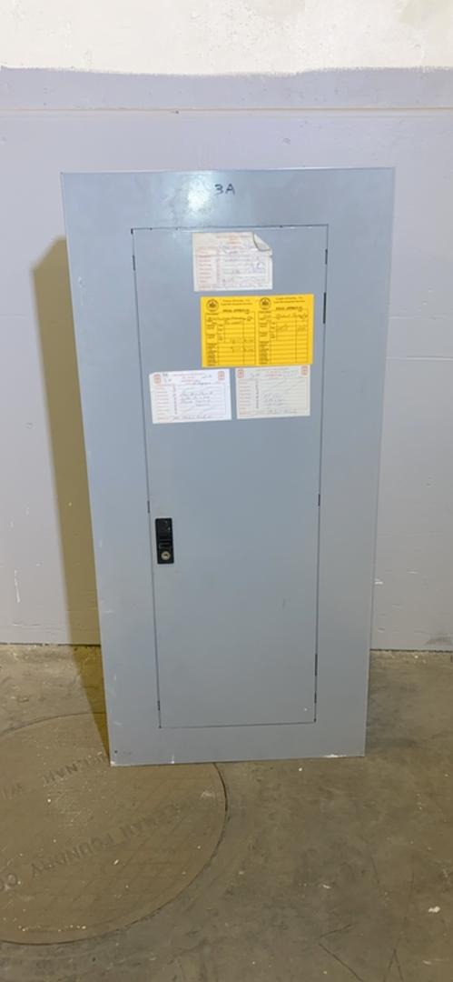 225A GE Panelboard 208v 3PH Loaded(S6LLST3832)