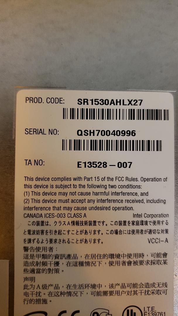 Lot of 7 Cisco Security MARS 25 SERIES SR1530AHLX27 No HDDs