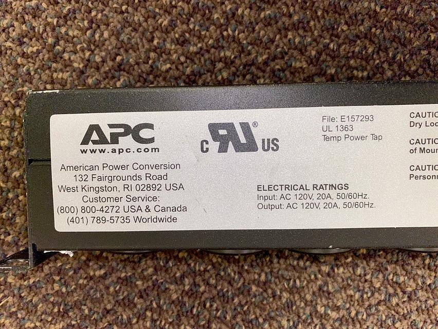 APC AP9564 Mount PDU Basic 100V(S6LLST0734)