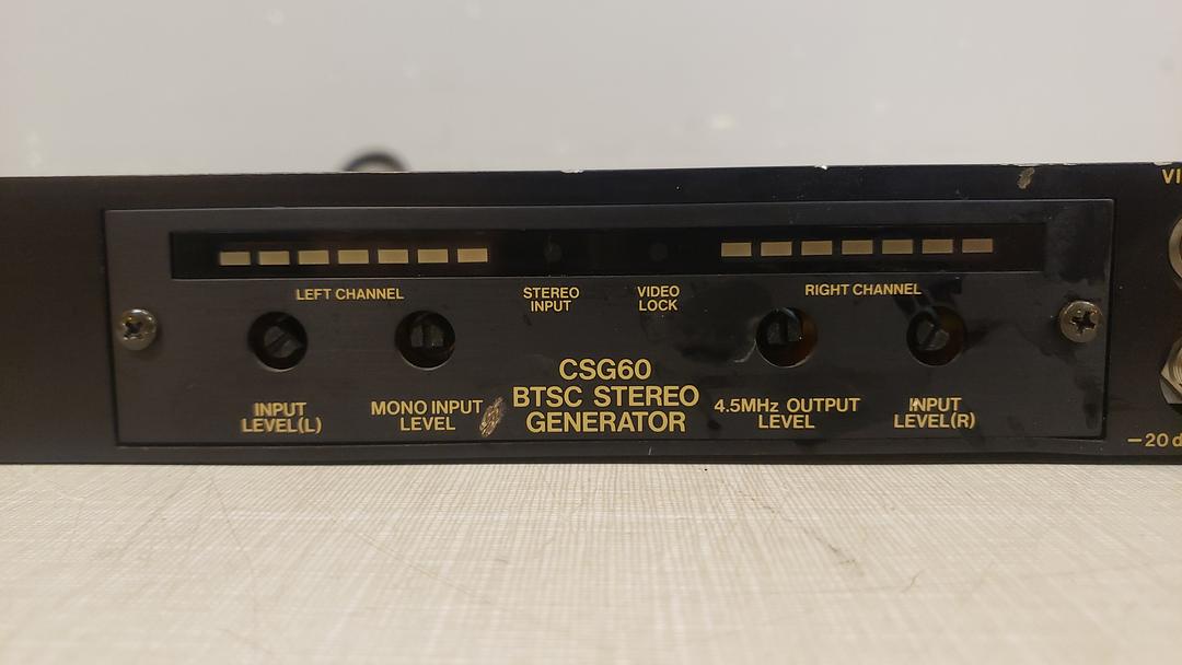 *Pickup Only* Standard TVM 450 Monaural Audio Modulator CSG60 Stereo Generator Rackmount(S6LLST11025)