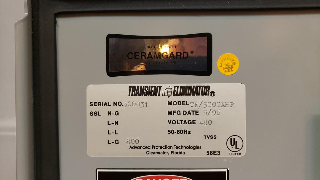 Transient Eliminator TE/5000XHP(S6LLST9315)