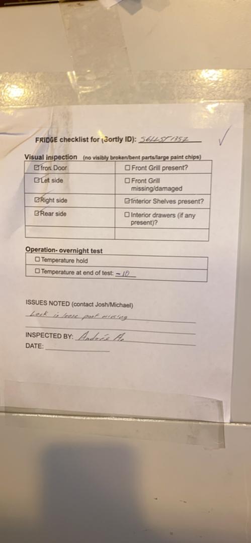 Thermo Electron Revco Freezer Tested-10(S6LLST1357)