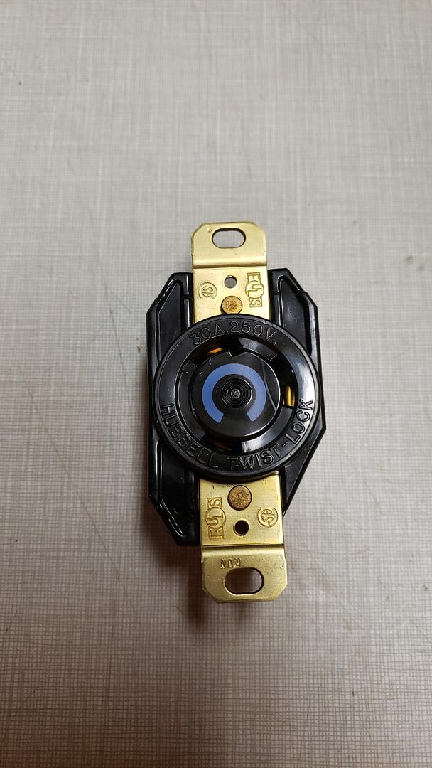 *Pickup Only* NEW Hubbell Twist-Lock Receptacle 30A 250V HBL2620(S6LLST8671)