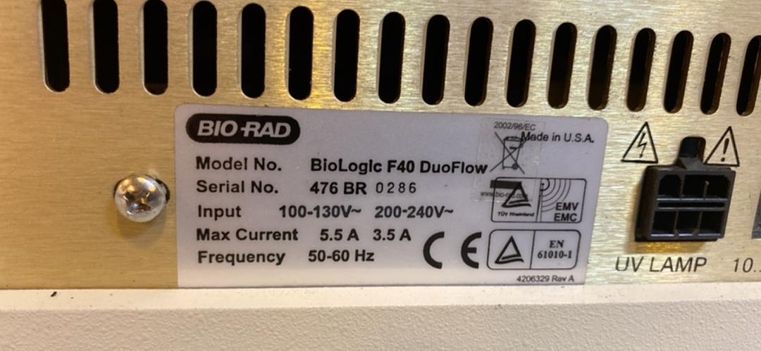 Bio-Rad Biologic F40 Duo Flow