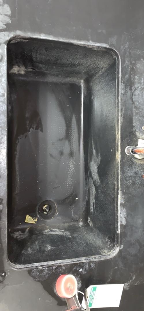 60" Recessed Black Epoxy Sink Bundle(S6LLST2200)