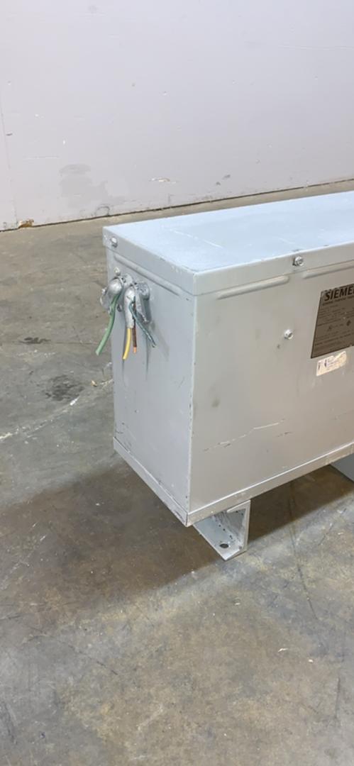 15KVA SIEMENS Dry Type Transformer 480v x 208/120v(S6LLST9408)