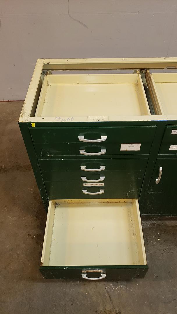 4' Kewaunee Casework 8 Drawers 1 Door(S6LLST11368)