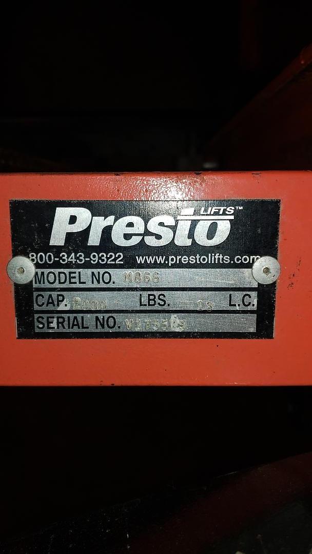 PRESTO LIFTS M866(S6LLST9833)