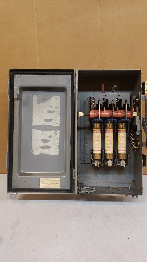 F Safety Switch Square D 100 Amp(S6LLST8200)