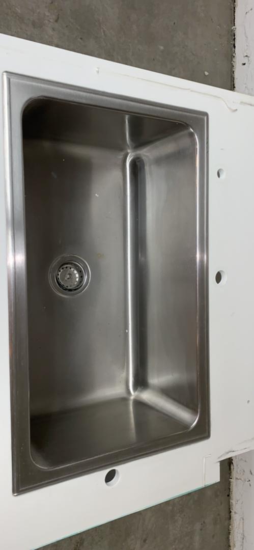 38" Jameston White Epoxy Sink Bundle(S6LLST7119)