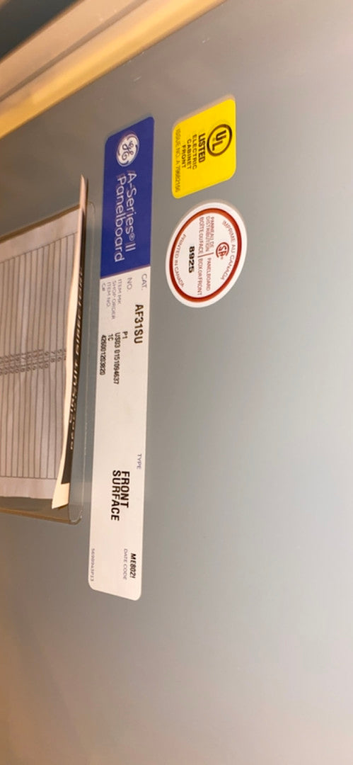 125A GE Breaker Panelboard 208/120 ASeries II(S6LLST2957)